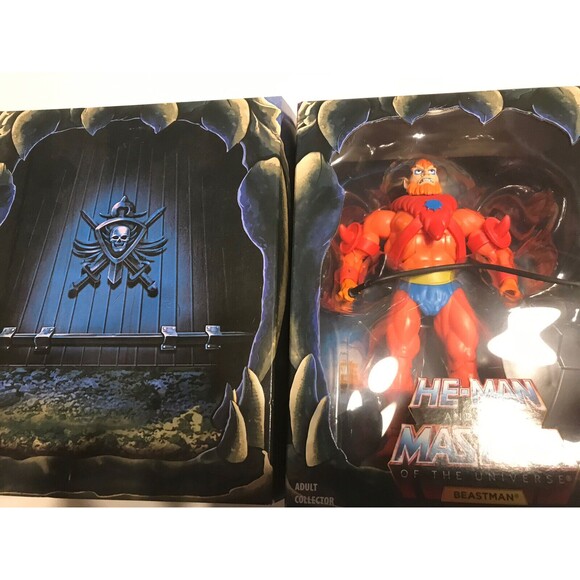 BEASTMAN Masters of Universe Filmation Classics He-Man Club Grayskull Motu MIB